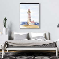 Encadré 36 x 48 - Phare d'oregons yaquina head