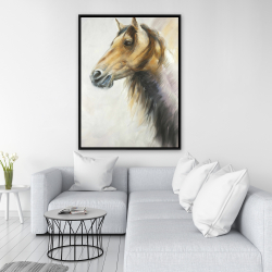 Framed 36 x 48 - Wild horse