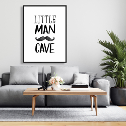 Encadré 36 x 48 - Little man cave