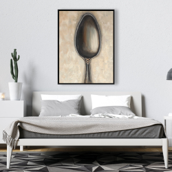 Framed 36 x 48 - Vintage spoon