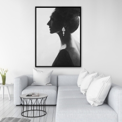 Encadré 36 x 48 - Femme chic