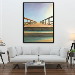 Framed 36 x 48 - Footbridge