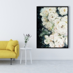 Framed 36 x 48 - Garden roses