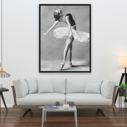 Encadré 36 x 48 - Danseuse de ballet classique