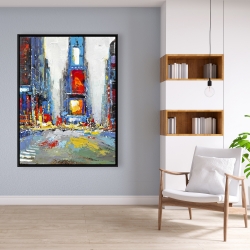 Encadré 36 x 48 - Immeubles colorés et abstraits