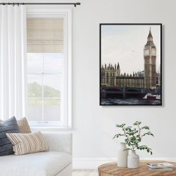 Encadré 36 x 48 - Big ben et elizabeth tower à londres