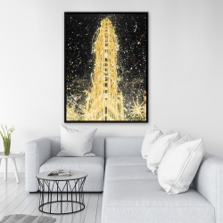 Encadré 36 x 48 - Flatiron building abstrait