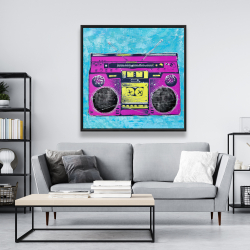 Encadré 48 x 48 - Retro radio