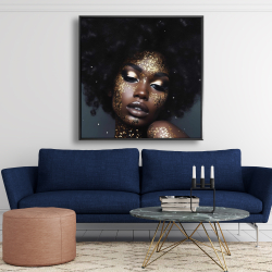 Framed 48 x 48 - Look of desire