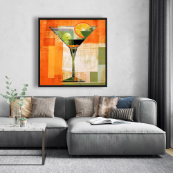 Framed 48 x 48 - Cocktail