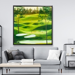 Encadré 48 x 48 - Grand terrain de golf