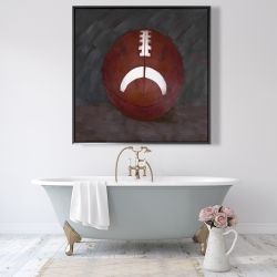 Framed 48 x 48 - Football ball