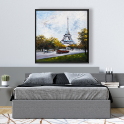 Encadré 48 x 48 - Conduire près de la tour eiffel