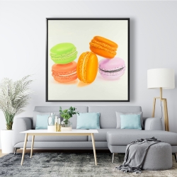 Encadré 48 x 48 - Petites bouchées de macarons