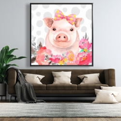 Encadré 48 x 48 - Cochonette