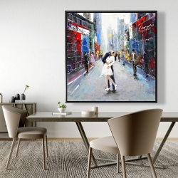 Encadré 48 x 48 - Baiser de times square