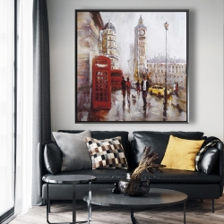 Framed 48 x 48 - The big ben at london