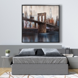 Encadré 48 x 48 - Pont brooklyn urbain