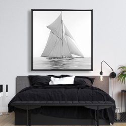 Framed 48 x 48 - Sailing ship