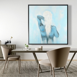 Encadré 48 x 48 - Femme rêveuse