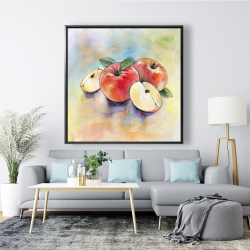 Framed 48 x 48 - Apple harvest