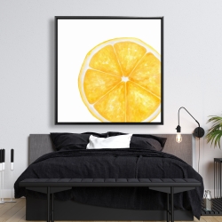 Framed 48 x 48 - Lemon slice