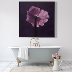 Encadré 48 x 48 - Pétales mauve