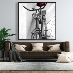 Encadré 48 x 48 - Bicyclette abandonnée