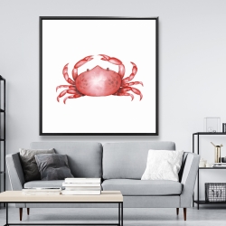 Framed 48 x 48 - Crab