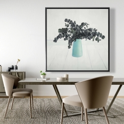 Framed 48 x 48 - Bouquet of eucalyptus