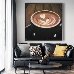 Encadré 48 x 48 - Cappuccino artisanale