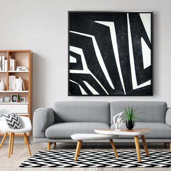 Framed 48 x 48 - Labyrinth