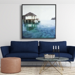 Framed 48 x 48 - Dream travel