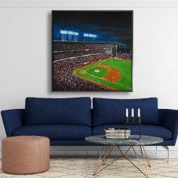 Encadré 48 x 48 - Partie de baseball