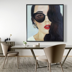 Framed 48 x 48 - Fashionable sunglasses