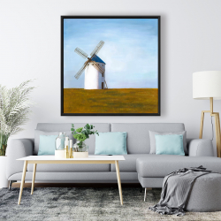 Framed 48 x 48 - Big windmill