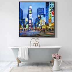 Encadré 48 x 48 - Paysage urbain dans times square