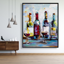 Encadré 48 x 60 - Dégustation de vin