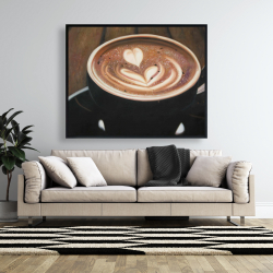 Encadré 48 x 60 - Cappuccino artisanale