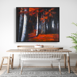 Framed 48 x 60 - Mysterious forest