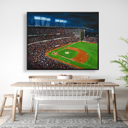 Encadré 48 x 60 - Partie de baseball