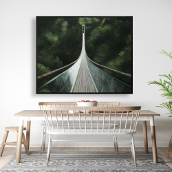 Framed 48 x 60 - Steep bridge