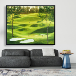 Encadré 48 x 60 - Grand terrain de golf