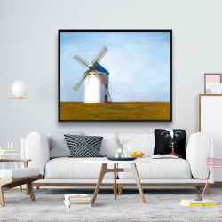 Framed 48 x 60 - Big windmill