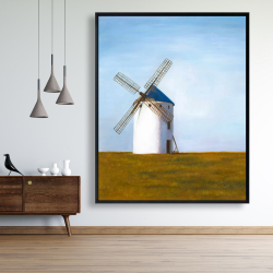 Framed 48 x 60 - Big windmill