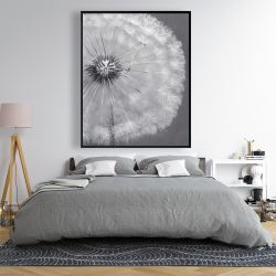 Framed 48 x 60 - Dandelion puff ball