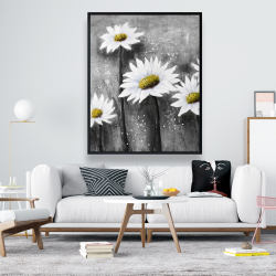 Encadré 48 x 60 - Marguerites