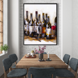 Encadré 48 x 60 - Vin rouge