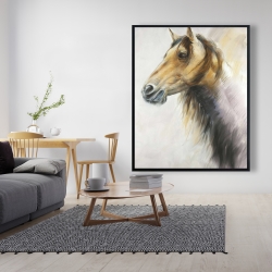 Framed 48 x 60 - Wild horse