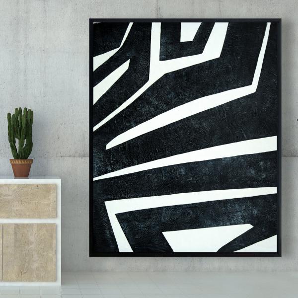 Framed 48 x 60 - Labyrinth